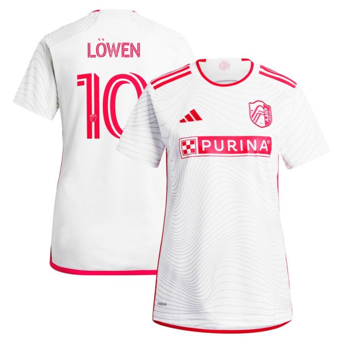 Eduard Lowen St. Louis City SC Women's 2024 The Confluence Kit Replica Player Jersey - White