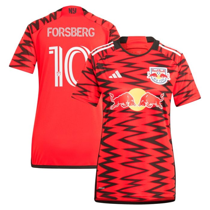 Emil Forsberg New York Red Bulls Women's 2024 Legacy Replica Player Jersey Red