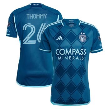 Erik Thommy Sporting Kansas City 2024 Diamonds Our Forever Player Jersey Navy