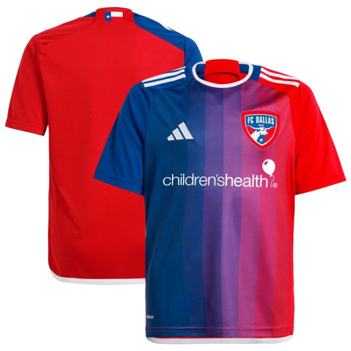 FC Dallas Youth 2024 After Burner Replica Jersey Navy