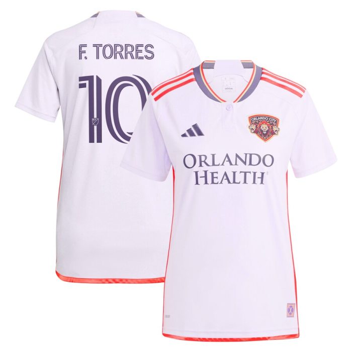 Facundo Torres Orlando City SC Women's 2024 Legacy Kit Replica Player Jersey Purple