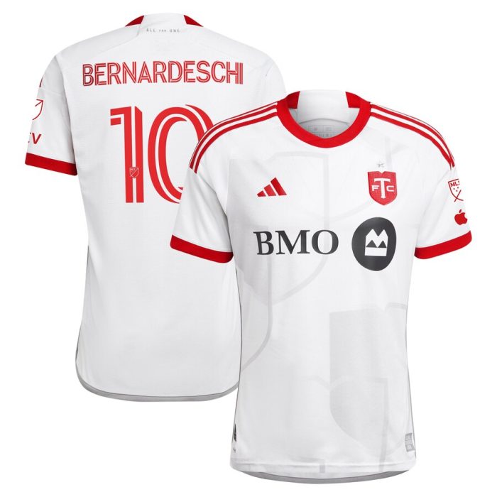 Federico Bernardeschi Toronto FC 2024 GTA Kit Player Jersey White