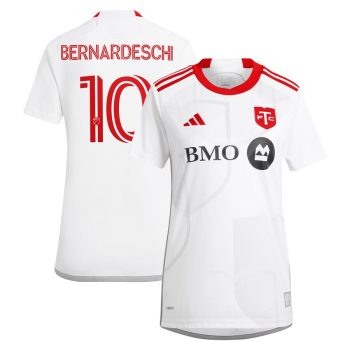 Federico Bernardeschi Toronto FC Women's 2024 GTA Kit Replica Player Jersey White