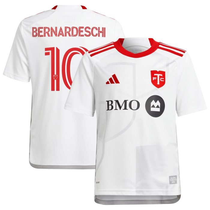 Federico Bernardeschi Toronto FC Youth 2024 GTA Kit Replica Player Jersey White