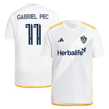 Gabriel Pec LA Galaxy 2024 Angelino Kit Replica Player Jersey - White