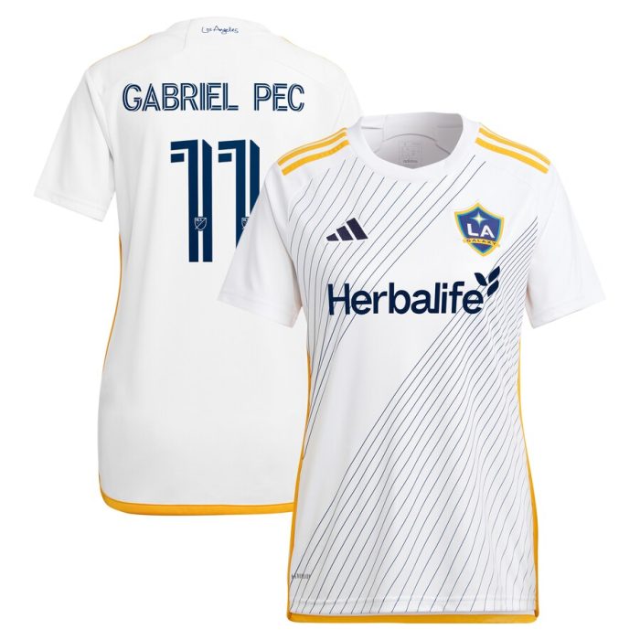 Gabriel Pec LA Galaxy Women's 2024 Angelino Kit Replica Player Jersey - White