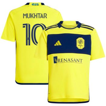 Hany Mukhtar Nashville SC Youth 2024 The 615 Kit Replica Player Jersey - Yellow