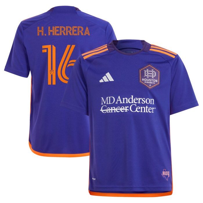 Hector Herrera Houston Dynamo FC Youth 2024 Still Holdin' Replica Player Jersey Purple