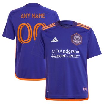 Houston Dynamo FC Youth 2024 Still Holdin' Replica Custom Jersey Purple