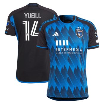 Jackson Yueill San Jose Earthquakes 2024 Active Fault Player Jersey - Blue