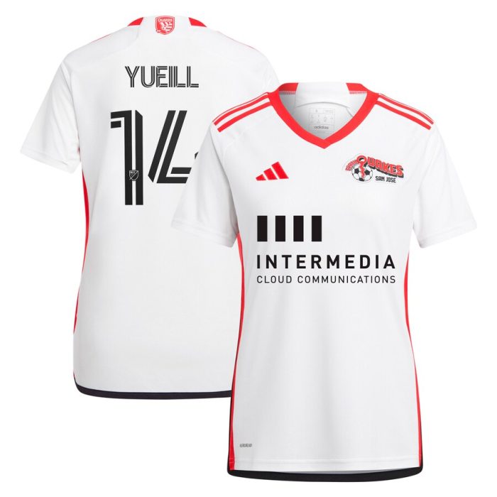 Jackson Yueill San Jose Earthquakes Women's 2024 The 50 Kit Replica Player Jersey - White