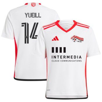 Jackson Yueill San Jose Earthquakes Youth 2024 The 50 Kit Replica Player Jersey - White