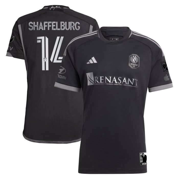 Jacob Shaffelburg Nashville SC 2024 Man In Black Kit Player Jersey - Black