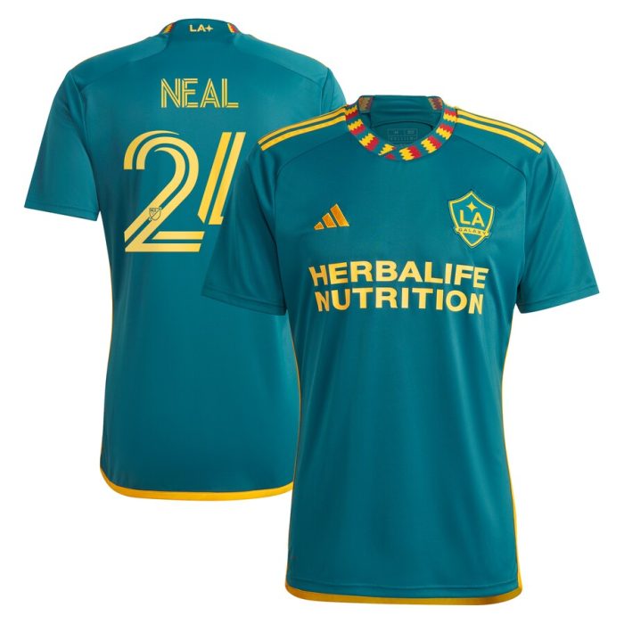 Jalen Neal LA Galaxy 2024 LA Kit Replica Player Jersey - Green