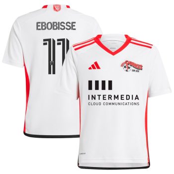 Jeremy Ebobisse San Jose Earthquakes Youth 2024 The 50 Kit Replica Player Jersey - White