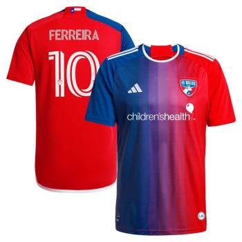 Jesus Ferreira FC Dallas 2024 After Burner Replica Player Jersey Navy