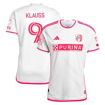 Joao Klauss St. Louis City SC 2024 The Confluence Kit Player Jersey - White