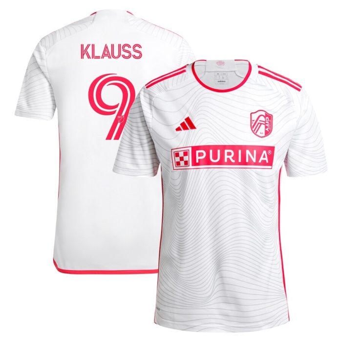 Joao Klauss St. Louis City SC 2024 The Confluence Kit Replica Player Jersey - White