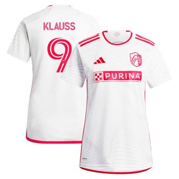 Joao Klauss St. Louis City SC Women's 2024 The Confluence Kit Replica Player Jersey - White