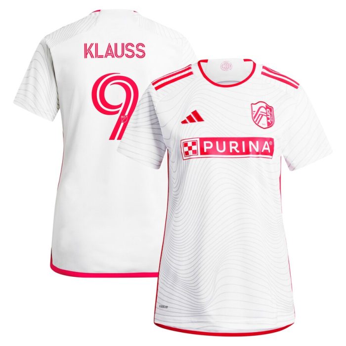 Joao Klauss St. Louis City SC Women's 2024 The Confluence Kit Replica Player Jersey - White