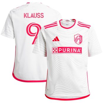 Joao Klauss St. Louis City SC Youth 2024 The Confluence Kit Replica Player Jersey - White