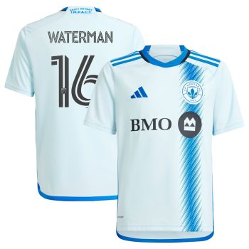 Joel Waterman CF Montreal Youth 2024 La Main Replica Player Jersey Light Blue