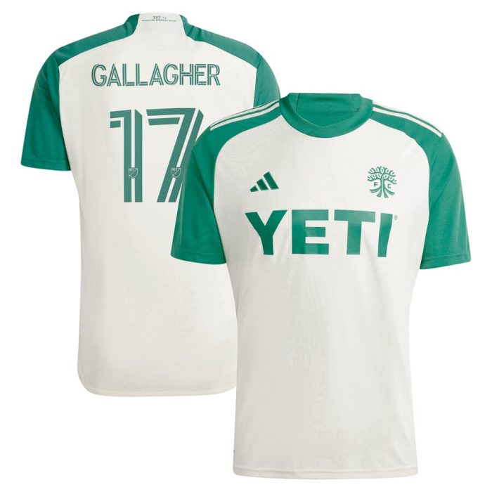 Jon Gallagher Austin FC 2024 The Armadillo Kit Replica Player Jersey Tan