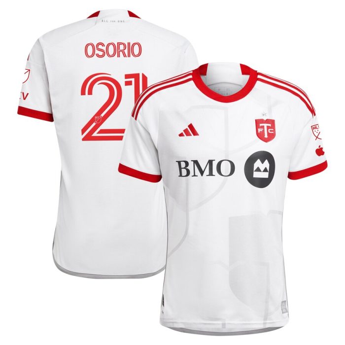 Jonathan Osorio Toronto FC 2024 GTA Kit Player Jersey White