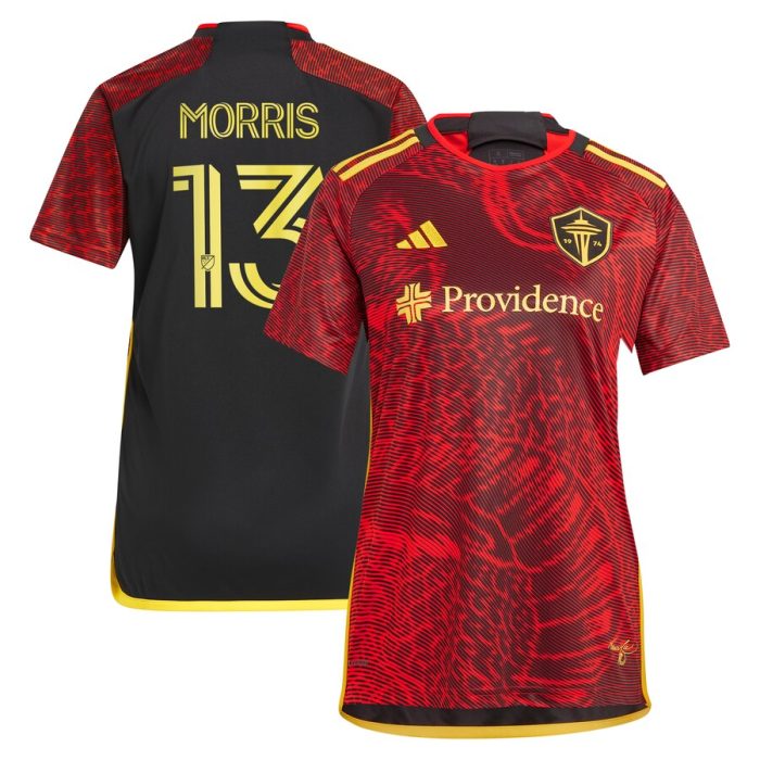 Jordan Morris Seattle Sounders FC Women's 2024 The Bruce Lee Kit Replica Player Jersey Red