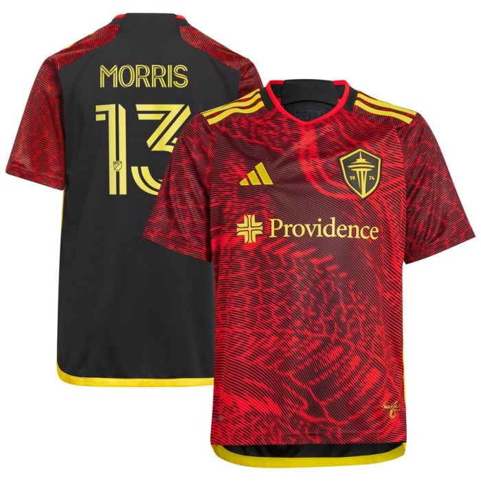 Jordan Morris Seattle Sounders FC Youth 2024 The Bruce Lee Kit Replica Player Jersey Red