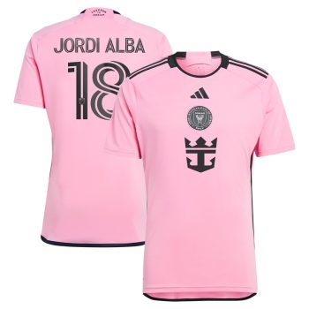 Jordi Alba Ramos Inter Miami CF 2024 2getherness Replica Player Jersey - Pink