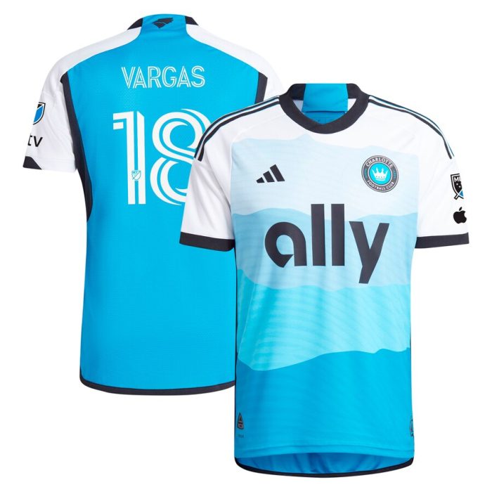 Kerwin Vargas Charlotte FC 2024 The Carolina Kit: Explore Player Jersey - Blue