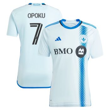 Kwadwo Opoku CF Montreal 2024 La Main Replica Player Jersey Light Blue