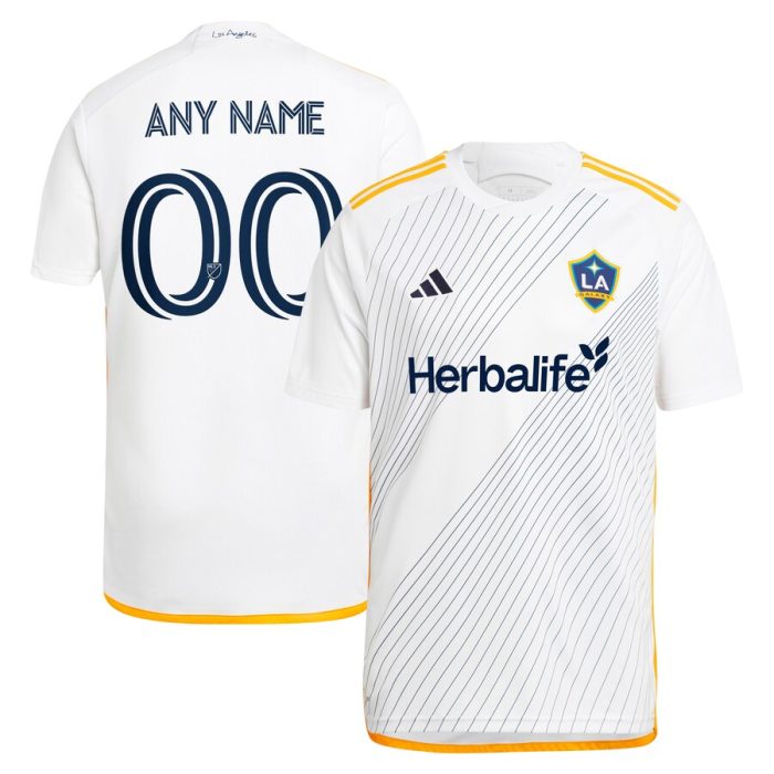 LA Galaxy 2024 Angeleno Kit Replica Custom Jersey - White