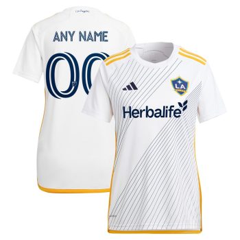 LA Galaxy Women's 2024 Angeleno Kit Replica Custom Jersey - White