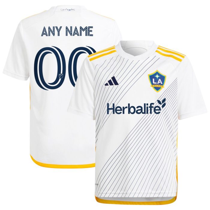 LA Galaxy Youth 2024 Angeleno Kit Replica Custom Jersey - White