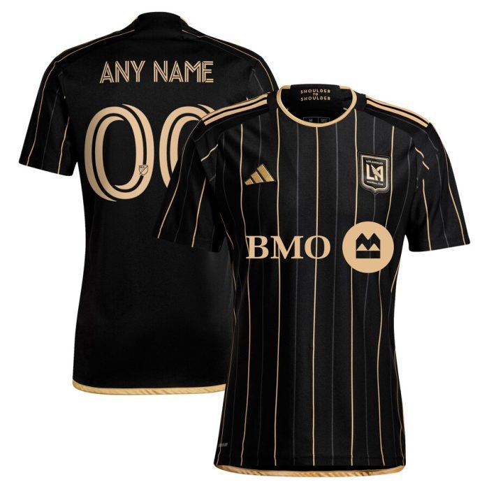 LAFC 2024 Primary Replica Custom Jersey - Black