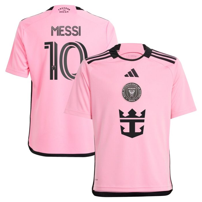 Lionel Messi Inter Miami CF Youth 2024 2getherness Replica Player Jersey - Pink