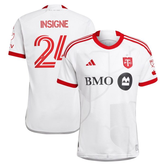 Lorenzo Insigne Toronto FC 2024 GTA Kit Player Jersey White