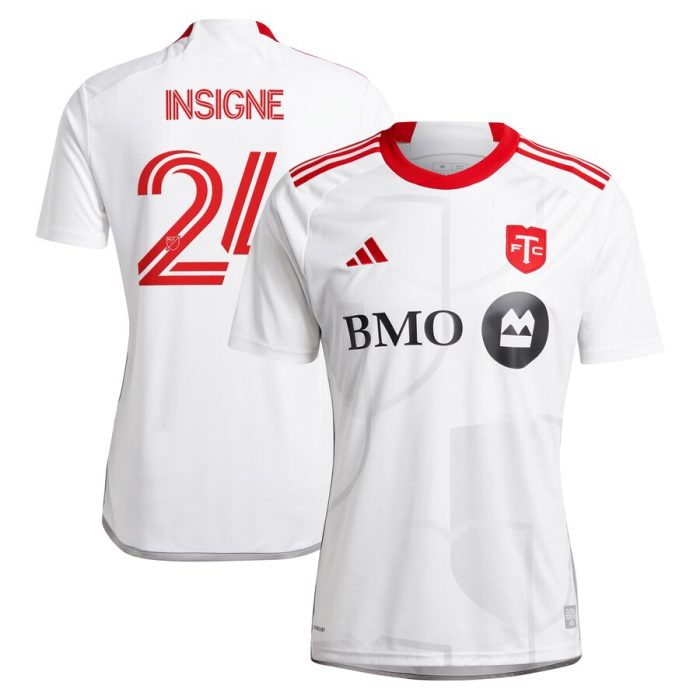 Lorenzo Insigne Toronto FC 2024 GTA Kit Replica Player Jersey White