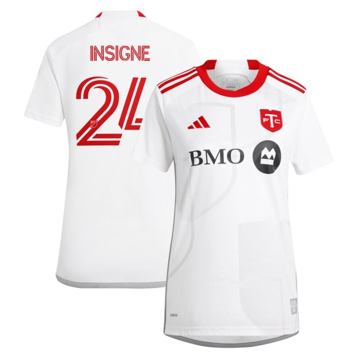 Lorenzo Insigne Toronto FC Women's 2024 GTA Kit Replica Player Jersey White