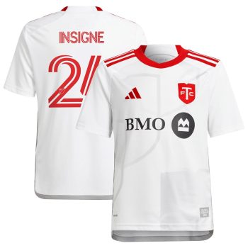 Lorenzo Insigne Toronto FC Youth 2024 GTA Kit Replica Player Jersey White