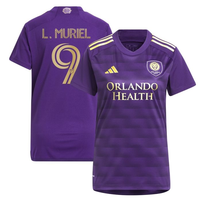 Luis Muriel Orlando City SC Women's 2024 The Wall Kit Replica Player Jersey - Purple