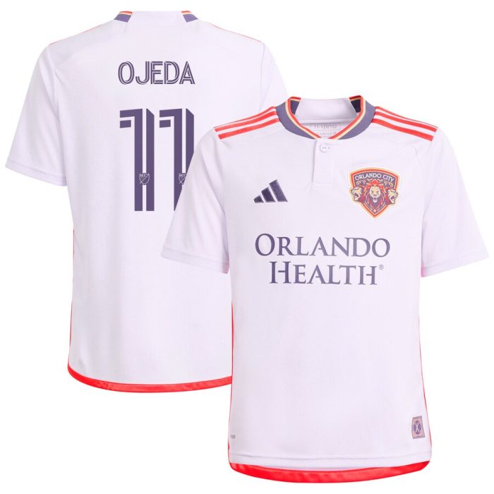 Martin Ojeda Orlando City SC Youth 2024 Legacy Kit Replica Player Jersey Purple