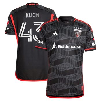 Mateusz Klich D.C. United 2024 The Icon Kit Player Jersey Black