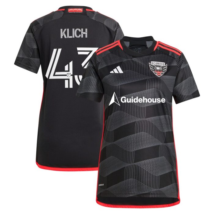 Mateusz Klich D.C. United Women's 2024 The Icon Kit Replica Player Jersey Black