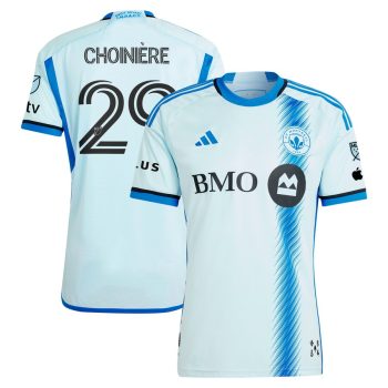 Mathieu Choiniere CF Montreal 2024 La Main Player Jersey Light Blue