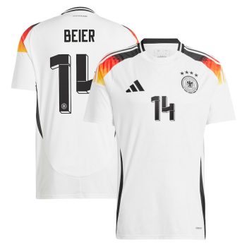Maximilian Beier 14 Germany National Team 2024 Home Men Jersey - White
