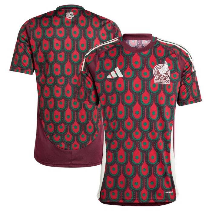 Mexico National Team 2024 Home Men Jersey - Burgundy