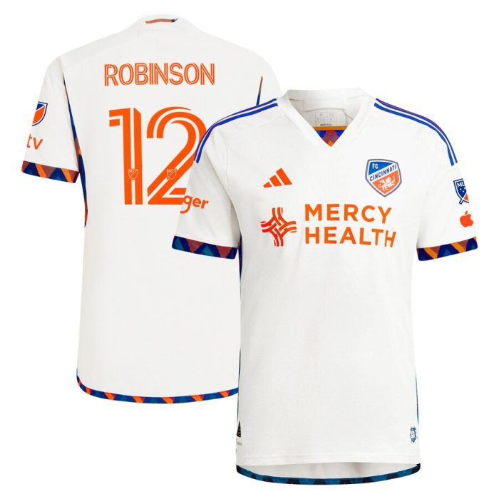 Miles Robinson FC Cincinnati 2024 The Canvas Kit Player Jersey - White